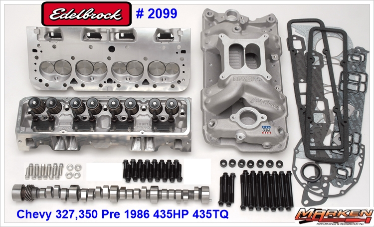 Edelbrock heads top chevy 350